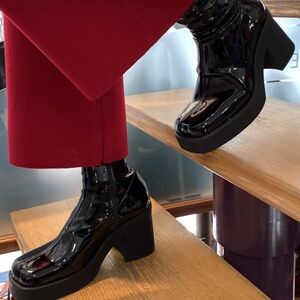 E8 by Miista Noely patent leather boots